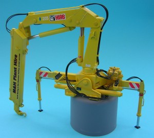 KFS 1/24 HIAB 車載式 油壓式吊桿 (TQ1